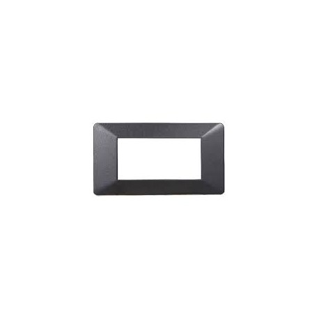 PLACCA 4P NERO