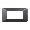 PLACCA 4P NERO
