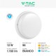 V-Tac VT-8095 Plafoniera LED Rotonda 12W SMD IP54 Colore Bianco - SKU 10195 / 10196 / 10197