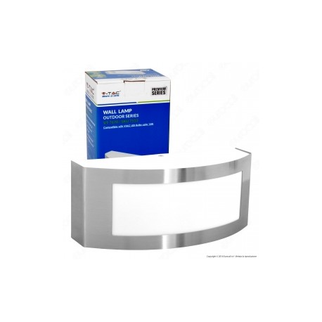 V-TAC VT-7670 PORTALAMPADA WALL LIGHT DA MURO PER LAMPADINE E27 - SKU 7513